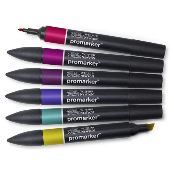 Winsor & Newton Promarker Rich Tones Zengin Tonlar Seti (6 Renk) - Görsel 4