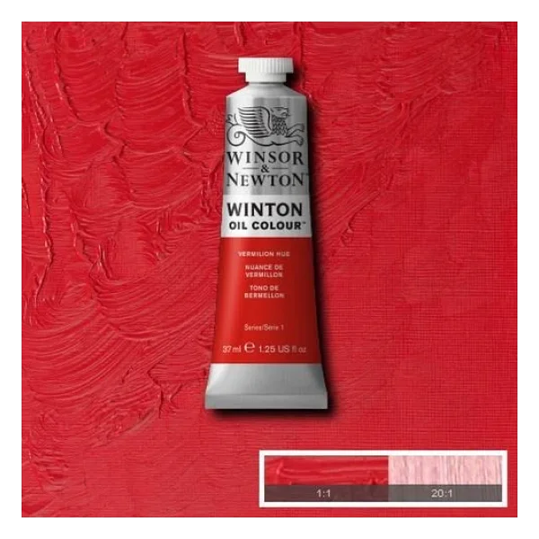 Winsor & Newton Winton 37 ml 682 Vermilion Hue Yağlı Boya - Görsel 4