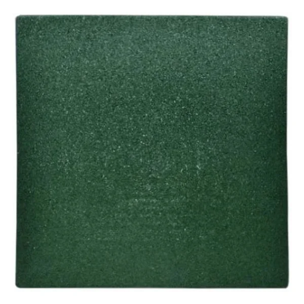 Kauçuk Zemin Kaplama 40x40x2cm 6 Adet TSE Belgeli Yeşil - Görsel 2