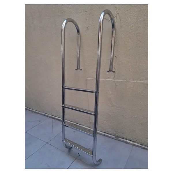 Havuz 12843 Merdiven 316 Kalite Paslanmaz Çelik CNC kesim 4 Basamak El Yapım - Görsel 6