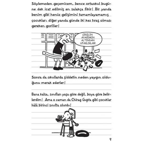 Saftirik Greg'in Günlüğü 1 - Bu Benim! - Jeff Kinney - Görsel 8