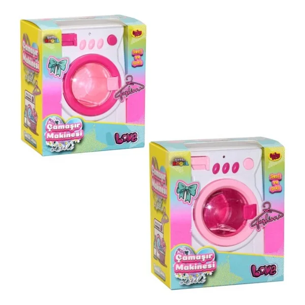 Oydaş Oyuncak Sesli ve Işıklı Küçük Boy Çamaşır Makinesi 02603 - Görsel 5