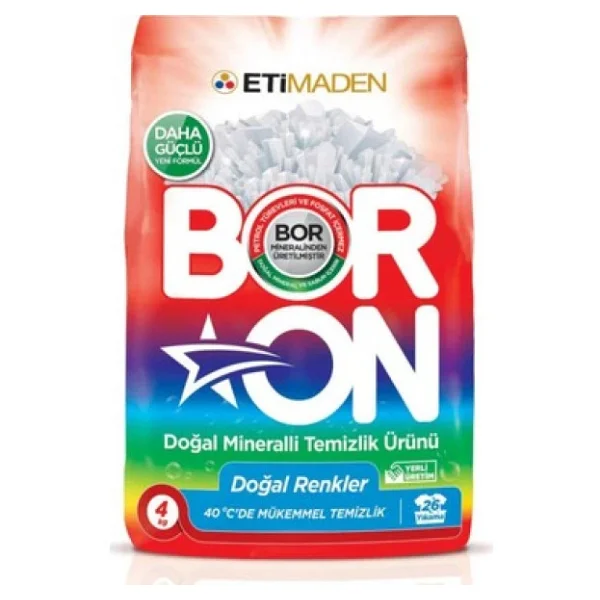 Boron Renkliler için 4 kg Toz Deterjan - Görsel 6