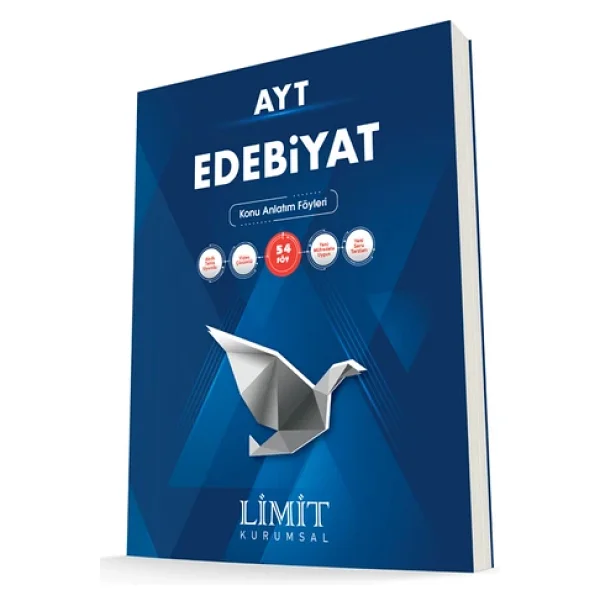 Limit Yayınları AYT Edebiyat Konu Anlatım Föyleri - Görsel 4