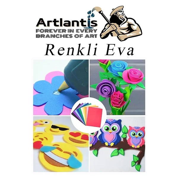 Eva 10 Renk A4 20x30 1 Paket Düz Eva Süngeri 10 Lu Renkli Eva 20x30 Elişi Okul Öncesi Ana Sınıfı İlkokul - Görsel 6