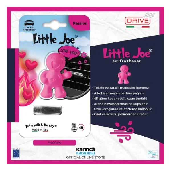 Little Joe Thums Up Passion Klima Araba Kokusu - Görsel 5