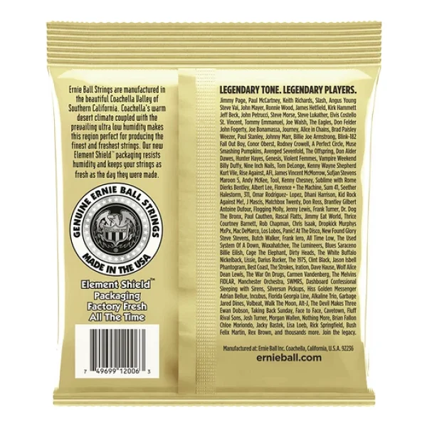 Ernie Ball P02006 Extra Light 10-50 Akustik Gitar Teli - Görsel 3