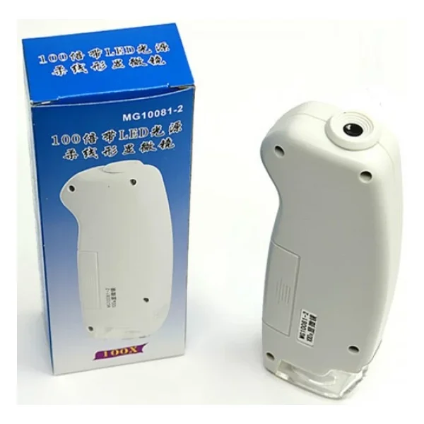 Işıklandırılmış Mini 100X Mikroskop Mg10081-2 - Görsel 6