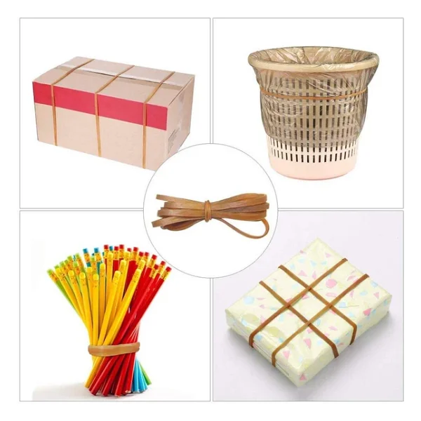 Ekoset Geniş Kauçuk Paket Ambalaj Kasa Lastiği 150x5mm 100 adet - Görsel 9