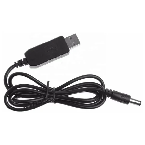 Usb Voltaj Yükseltici Regülatör-Usb To 5.5x2.1mm Power Jack - Görsel 2