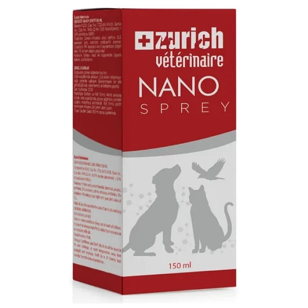 Zurich Veterinaire 150 ml Nano Deri ve Yara Bakım Spreyi - Görsel 3