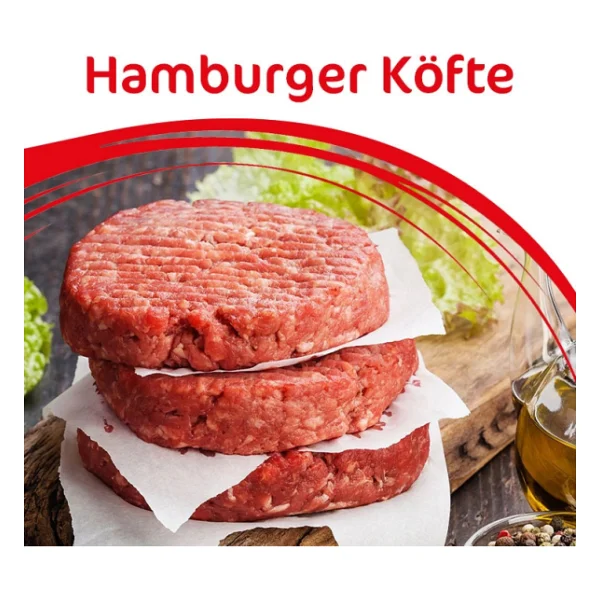 Özlem Hamburger Presi 14 Cm Köfte Kalıbı Basma Makinası - Görsel 4