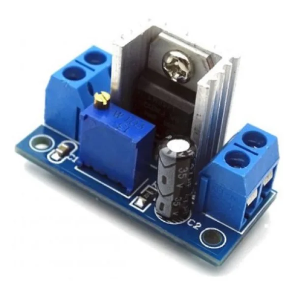 LM317 Modül DC Lineer Regulatör 2A Voltaj Düşürücü - Görsel 4