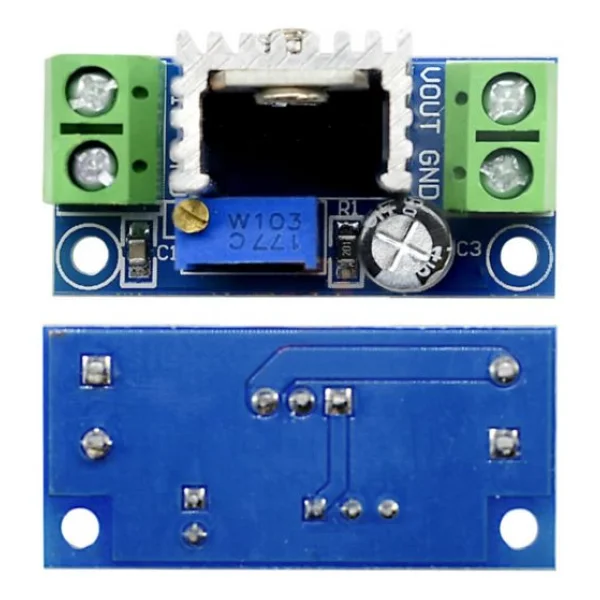 LM317 Modül DC Lineer Regulatör 2A Voltaj Düşürücü - Görsel 5