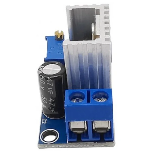 LM317 Modül DC Lineer Regulatör 2A Voltaj Düşürücü - Görsel 7
