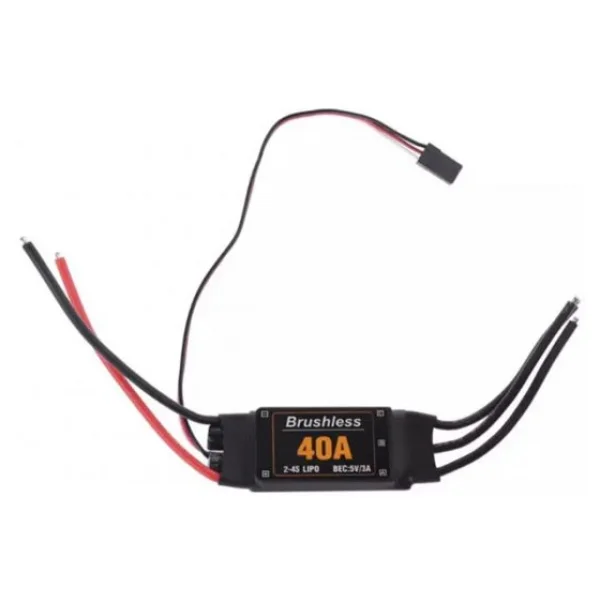 40A Esc Fırçasız Motor Hız Kontrol Kartı Drone Uçak Rc Fpv Oyuncaklar Quadcopter Helikopter - Görsel 2