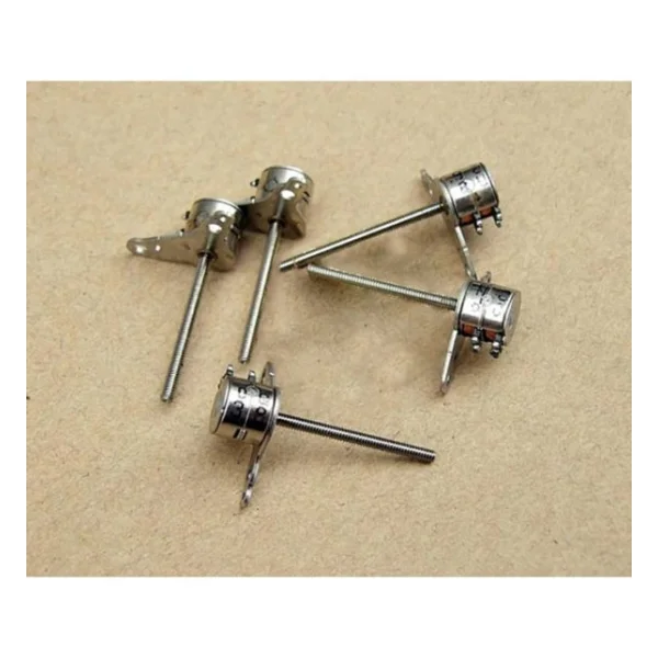 Micro Step Motor Uzun Mil 6x5,5mm 2 Faz (Dikkat Çok Küçüktür !!) - Görsel 2
