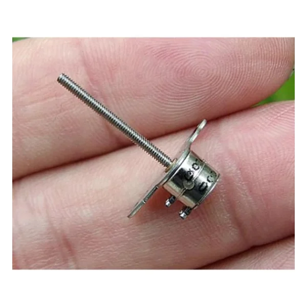 Micro Step Motor Uzun Mil 6x5,5mm 2 Faz (Dikkat Çok Küçüktür !!) - Görsel 3