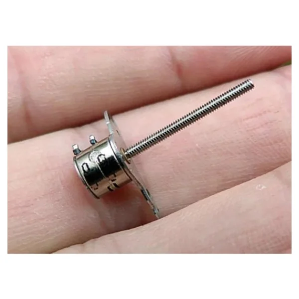 Micro Step Motor Uzun Mil 6x5,5mm 2 Faz (Dikkat Çok Küçüktür !!) - Görsel 4