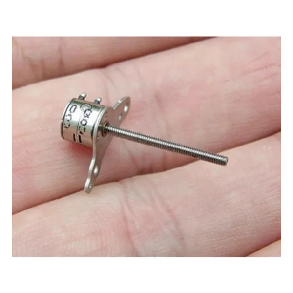 Micro Step Motor Uzun Mil 6x5,5mm 2 Faz (Dikkat Çok Küçüktür !!) - Görsel 5