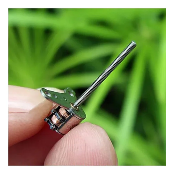 Micro Step Motor Uzun Mil 6x5,5mm 2 Faz (Dikkat Çok Küçüktür !!) - Görsel 6