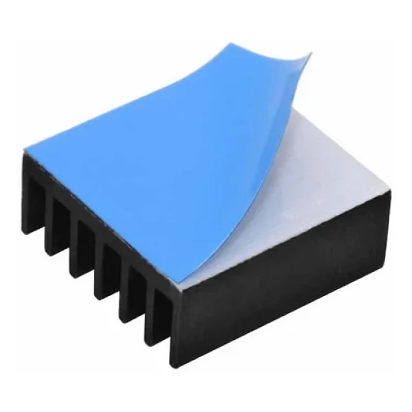 14x14x6mm Aluminyum Soğutucu Siyah M3 Yapıştırma Etiketli Raspberry Xbox Chipset Ekran Kartı Ram - Görsel 7