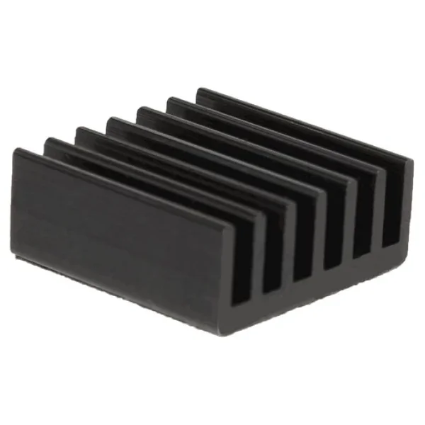 14x14x6mm Aluminyum Soğutucu Siyah M3 Yapıştırma Etiketli Raspberry Xbox Chipset Ekran Kartı Ram - Görsel 4