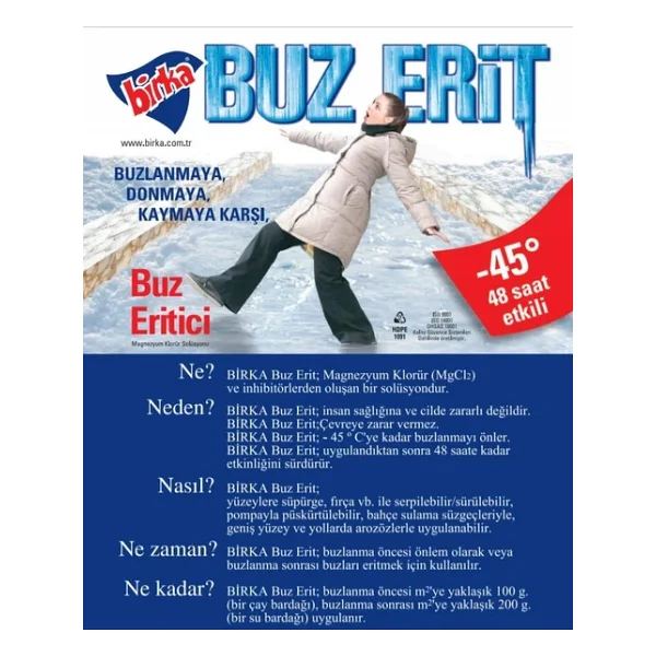 Birka 6 kg Buz Çözücü - Görsel 6