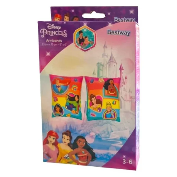 Bestway 91041 23x15 cm Disney Prenses Desenli Çocuk Deniz Kolluğu - Görsel 8