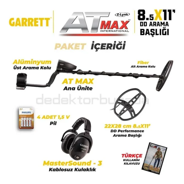 Garrett AT Max Metal Dedektörü - Görsel 7