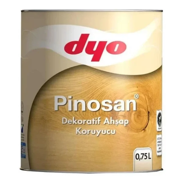 Dyo Pinosan Dekoratif 0.75 lt Ahşap Koruyucu Vernik - Görsel 5