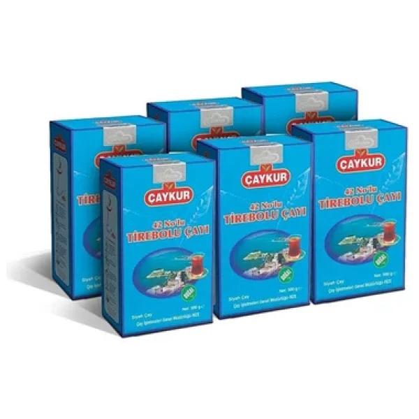 Çaykur 42 No'lu Tirebolu 500 gr 10'lu Çay - Görsel 10