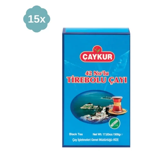 Çaykur 42 No'lu Tirebolu 500 gr 10'lu Çay - Görsel 6