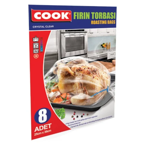 COOK Fırın Torbası Standart Boy 25x38 - Görsel 2