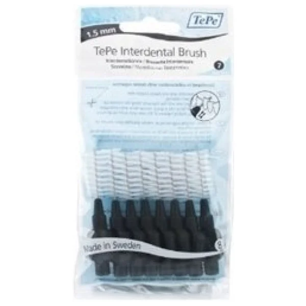 Tepe Original Siyah 1.5 mm 8'li Arayüz Fırçası - Görsel 4