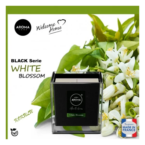 Aroma Home Black Series Kokulu Mum White Blossom 155gr. - Görsel 4
