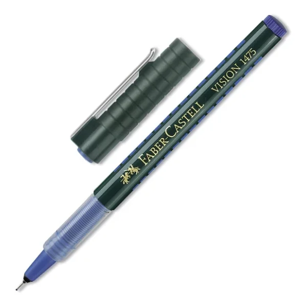 Faber-Castell Vision Micro 5415 0.3 mm Mavi İğne Uçlu Kalem - Görsel 3