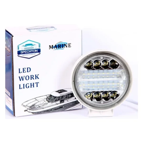 Marine LED Sis Ve Çalışma Lambası DC 10-30V 27W Dairesel 50MM - Görsel 2