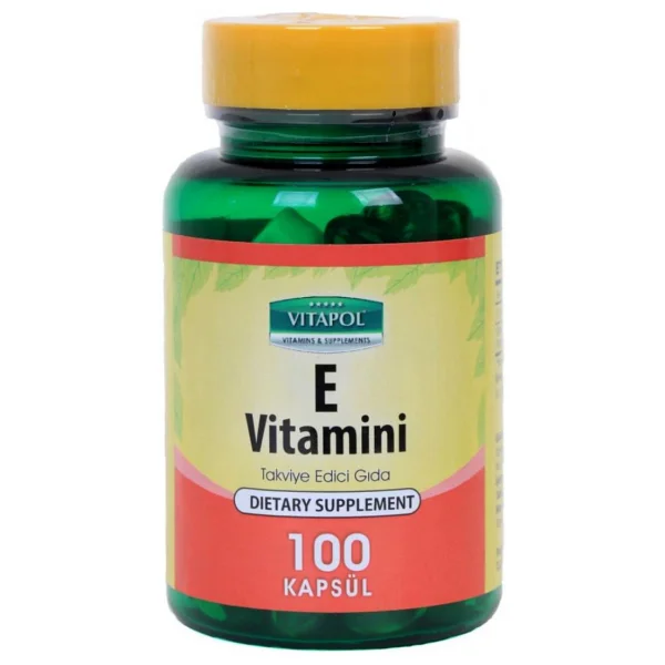 Vitapol Vitamin E 400 Iu 268 mg 100 Kapsül - Görsel 7