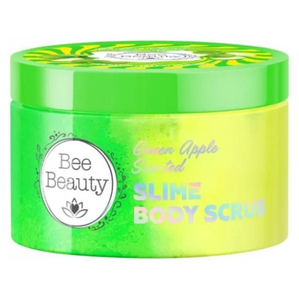 Bee Beauty Yeşil Elma Kokulu Slime Vücut Peelingi 250 ml - Görsel 4