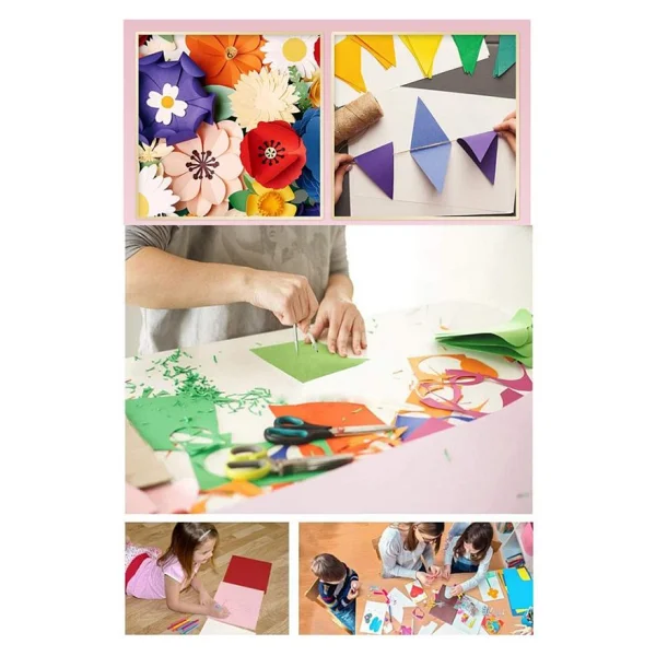 A4 Fon Kartonu 10 Lu 21X29,7 Cm 1 Paket Artlantis 10 Renk Fon Kartonu 21x29,7 1 Paket - Görsel 3