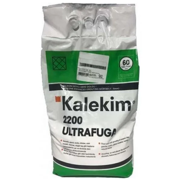 Kalekim 2200 Ultrafuga 5 kg Silikonlu Saten Gri Derz Dolgu - Görsel 6