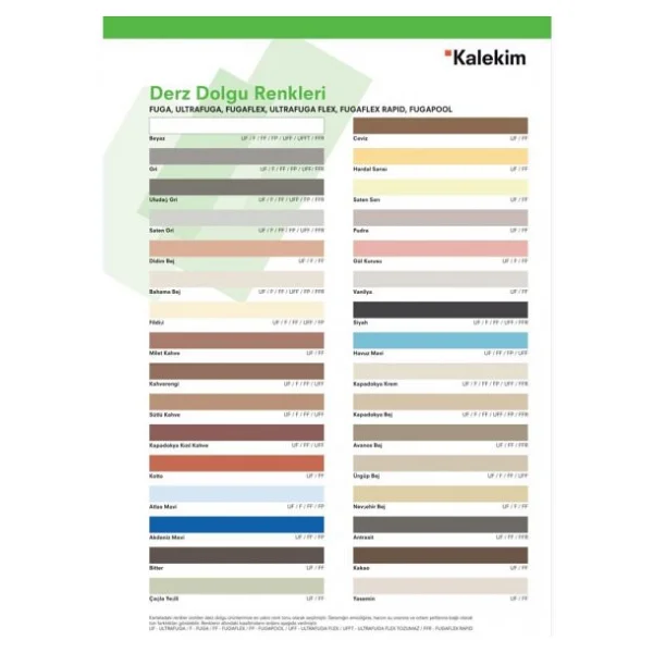 Kalekim 2200 Ultrafuga 5 kg Silikonlu Saten Gri Derz Dolgu - Görsel 7