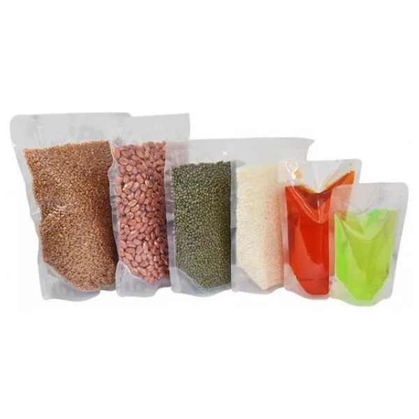 5 KG 120 Micron Sadece Endüstriye Tip Kalın Düz Gıda Vakum Poşeti 20X30 CM - Görsel 6