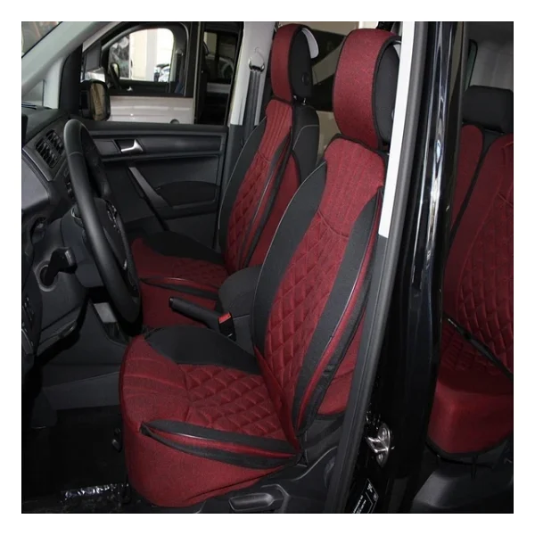 Space Elegance 5'li Set Minder Kırmızı-Siyah / KLMNY546 - Görsel 2
