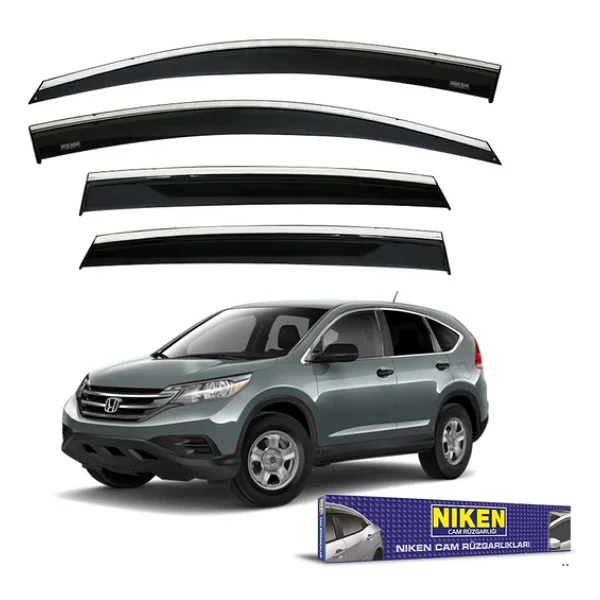 Niken Honda Crv Uyumlu Cam Rüzgarlığı Kromlu 2013+ Niken - Görsel 5