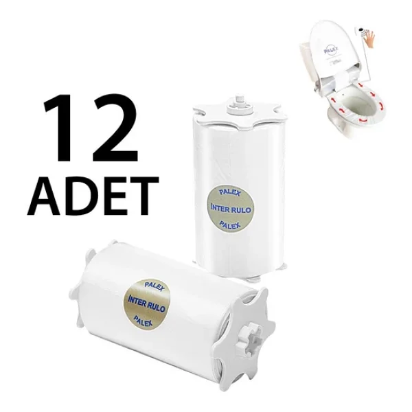 Palex Sensörlü Hijyenik Klozet Kapağı Yedek RULOSU12X90KULLANIM 12AD - Görsel 2