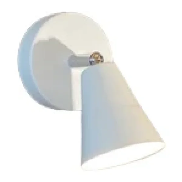 Rsylight Metal Mafsallı Beyaz Spot 180 Derece Armatür Aplik Günışığı Led Ampullü - Görsel 3