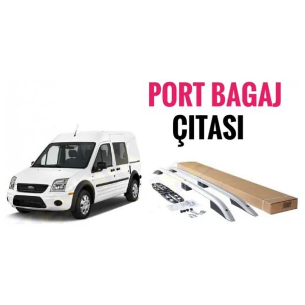 Connect 2002 2003 2004 2005 2006 2007 2008 2009 2010 2011 2012 2013 Araç Üstü Tavan Çıtası Portbagaj - Görsel 2