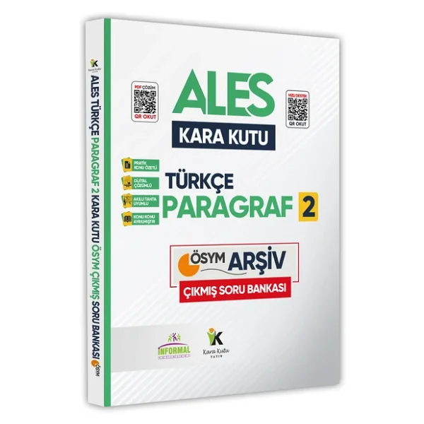 ALES Türkçenin Kara Kutusu Dijital Çözümlü Konu Özetli ÖSYM Çıkmış Soru Bankası Altın Set Paket - Görsel 2